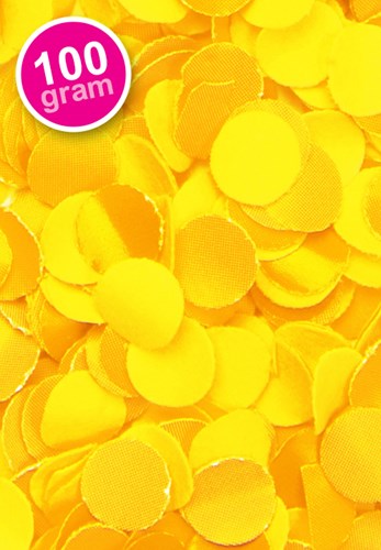Confetti 100 gr Geel