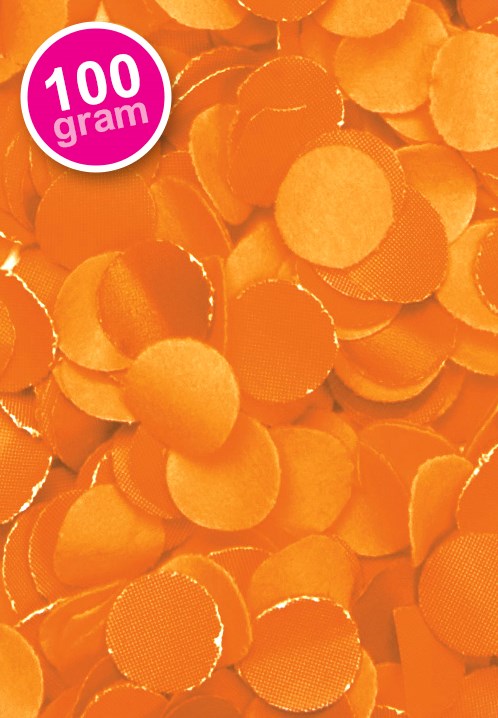 Confetti 100 gr Oranje