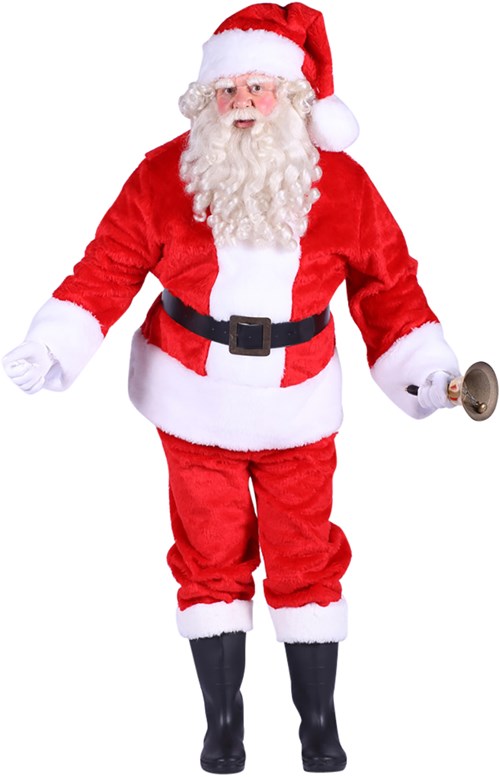 Kerstman Pak Pluche Luxe-2