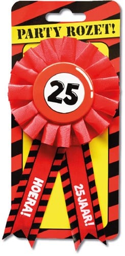 Rozet 25 Jaar Verkeersbord