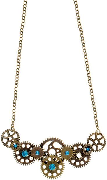 Ketting Steampunk Gearpunk Tandwielen