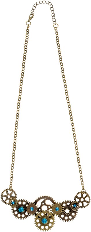 Ketting Steampunk Gearpunk Tandwielen-2