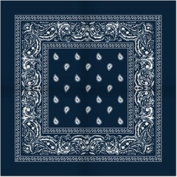 Zakdoek Marine (54x54cm)