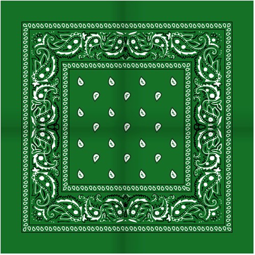 Zakdoek Groen (54x54cm)