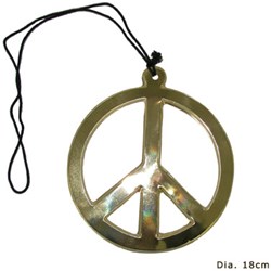 Peace Ketting Plastic 