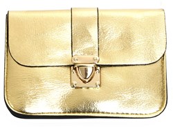 Enveloptasje met Hengsel Goud (Clutch)