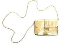 Enveloptasje met Hengsel Goud (Clutch)-2