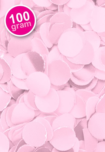 Confetti 100 gr Roze
