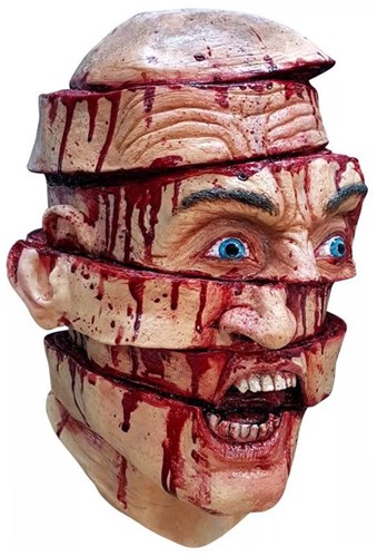 Halloween Sliced Masker Latex Luxe