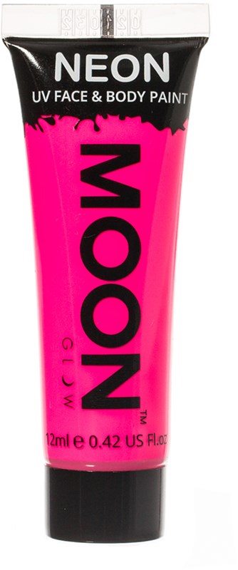 UV Gezicht en Body Schmink Pink (12ml)