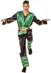 Herenkostuum Groene Ninja 