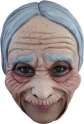 Masker Sarah - Oude Vrouw Latex (Kinloos)