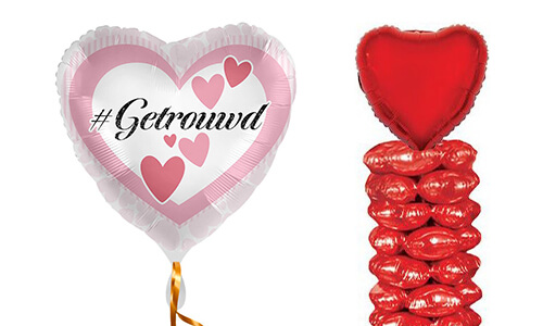 Ballonnen Bruiloft 