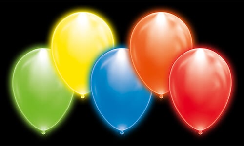 Ballonnen met Lampjes