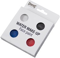 Grimas Schminkset Water Make-up Basic 2,5ml - 4st