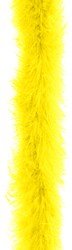 Boa Marabou Geel - 180cm