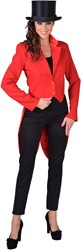 Dames Slipjas Cabaret Rood