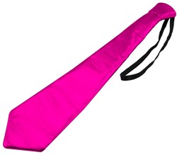 Stropdas Metallic Pink 