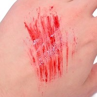 Grimas Drying Blood Light - 10ml (voorbeeld 1)