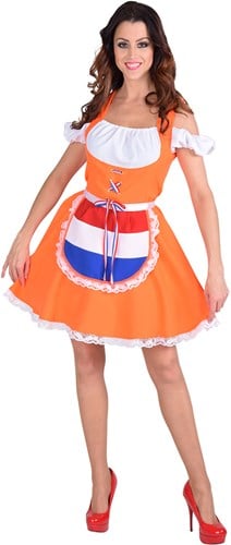 Damesjurkje Oranje Nederland