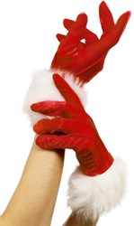 Kerst Handschoenen Kort voor dames