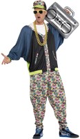 Eighties Hip Hop Kostuum voor heren