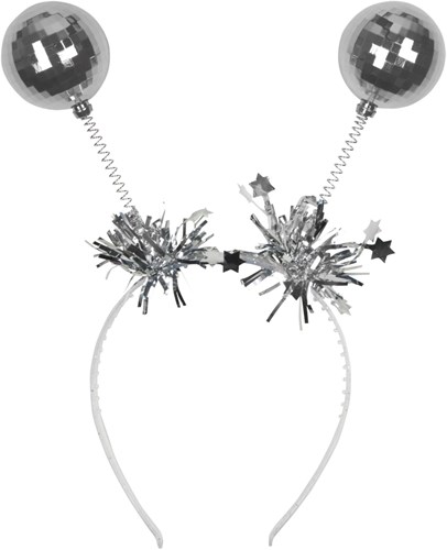 Tiara Discoballen Zilver