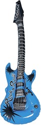 Opblaasbare Gitaar Blauw (100cm)