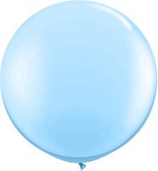 Topballon 90cm Lichtblauw