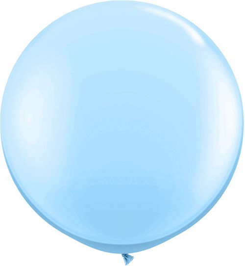 Topballon 90cm Lichtblauw