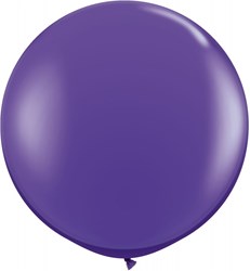 Topballon 90cm Paars