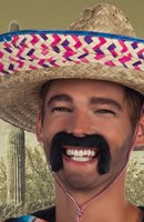 Snor Mexicaan Zwart-2