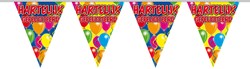 Vlaggenlijn Hartelijk Gefeliciteerd