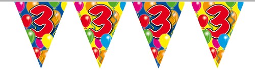 Vlaggenlijn 3 jaar 10mtr