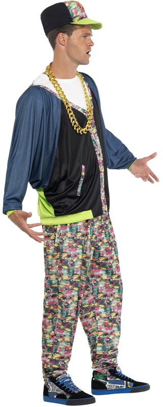 Eighties Hip Hop Kostuum voor heren-2