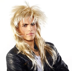 Pruik Johnny Blond