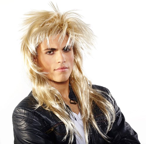 Pruik Johnny Blond