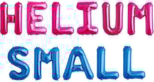 Helium Ballon Small (per stuk) 