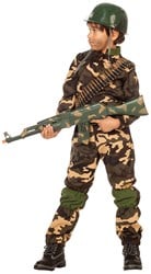Legerkostuum Commando voor jongens