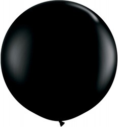 Topballon 90cm Zwart