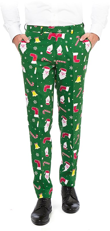 Herenkostuum OppoSuits Santaboss (broek)