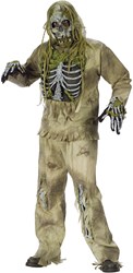Halloween Kostuum Zombie Skelet (5dlg)