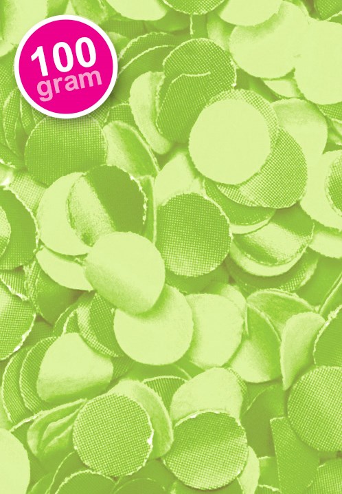 Confetti 100 gr Lime Groen