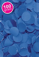 Confetti 100 gr Blauw