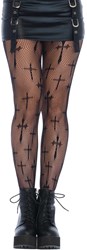 Netpanty Cross Zwart
