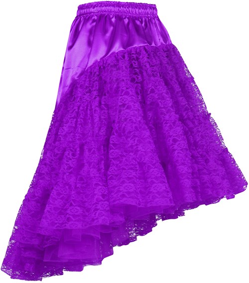 Petticoat met Kant Luxe Paars
