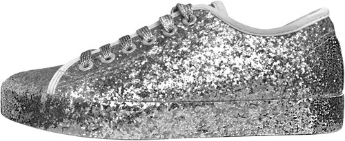 Glitter Sneaker Zilver voor dames