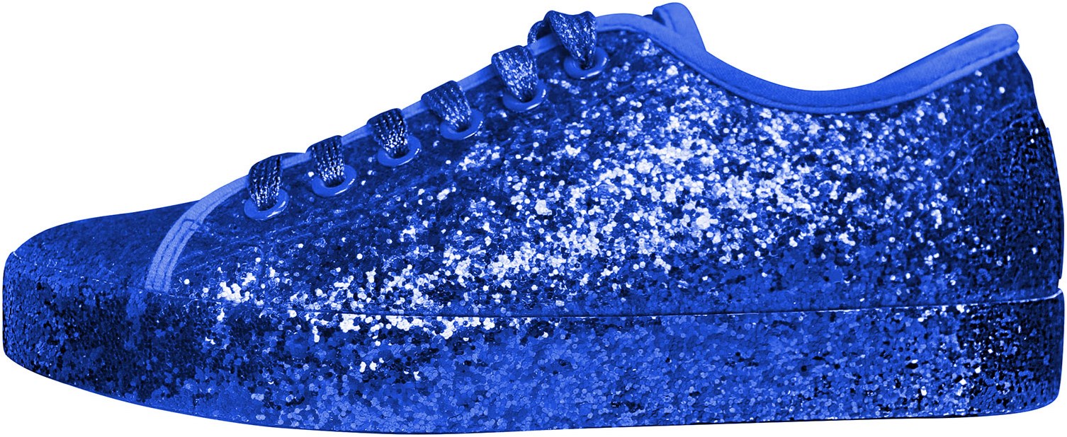 Glitter Sneaker Blauw voor dames Kopen? | Carnavalsland.nl