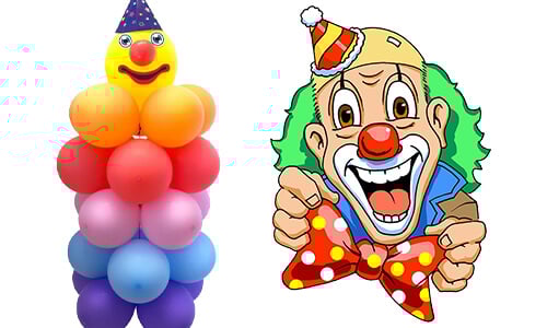 Clown Feestartikelen