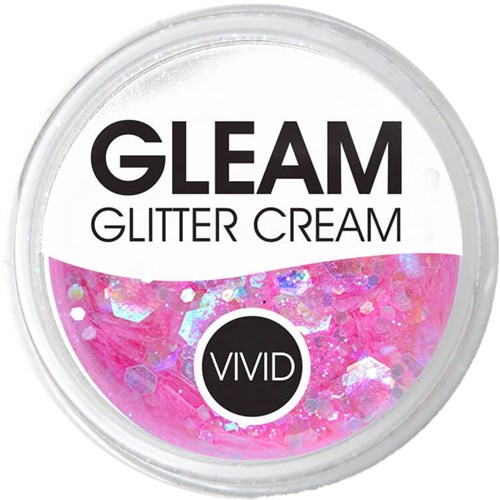 Vivid Gleam Glitter Cream Princess Pink - 10gr